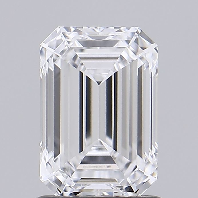 1.21ct Emerald lab grown diamond