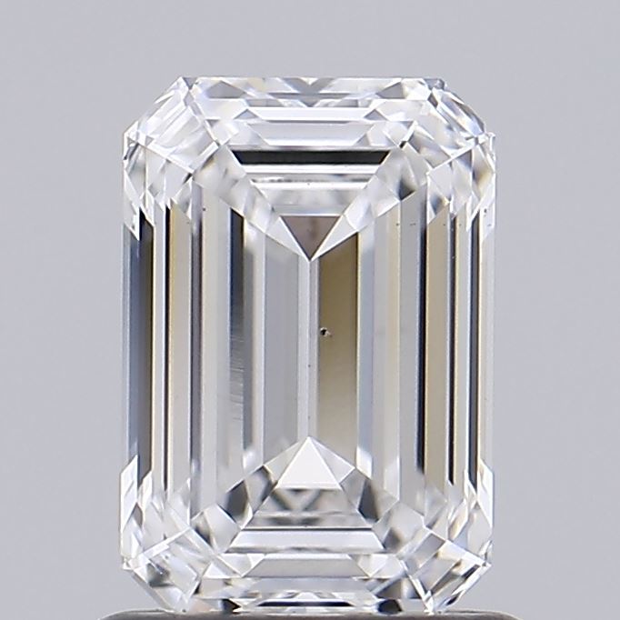 0.97ct Emerald lab grown diamond