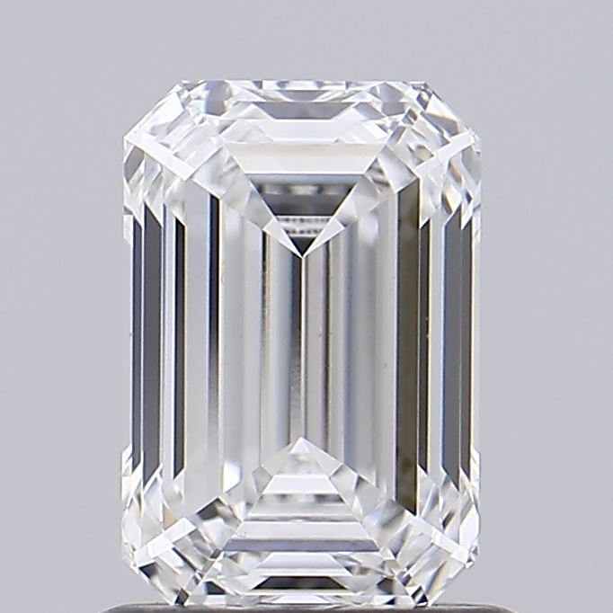 0.97ct Emerald lab grown diamond