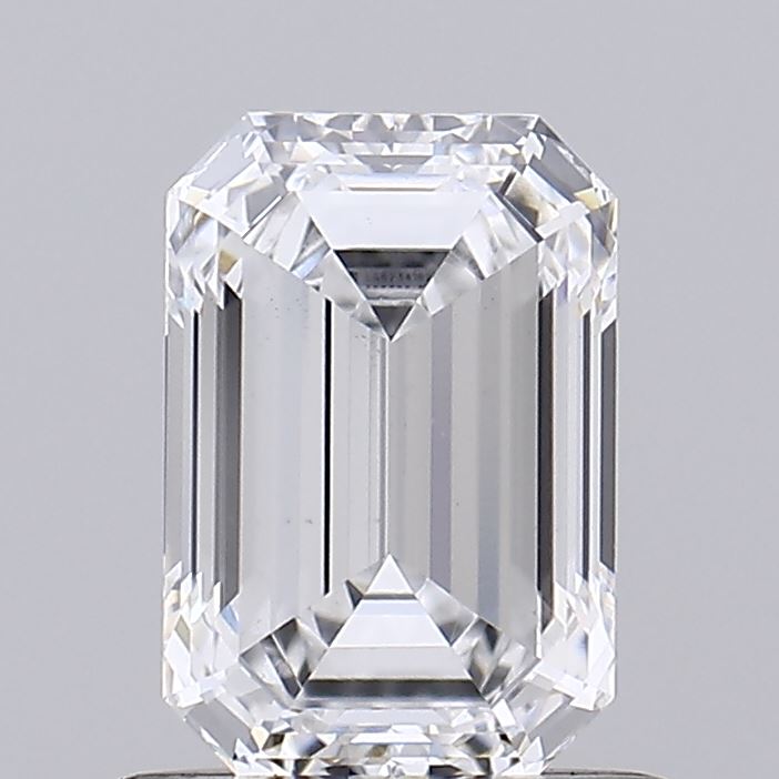 0.96ct Emerald lab grown diamond