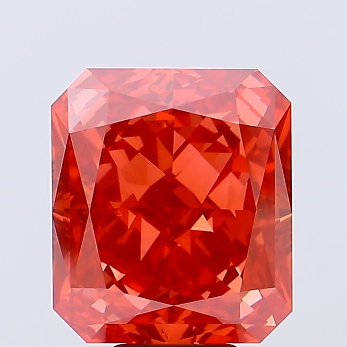 11.01ct Radiant Fancy Vivid Red VS1 IGI