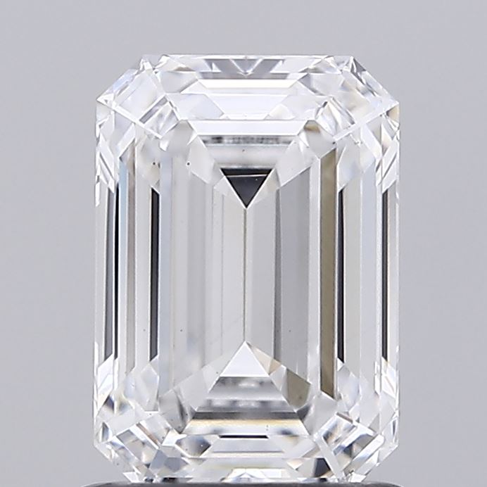 1.21ct Emerald lab grown diamond
