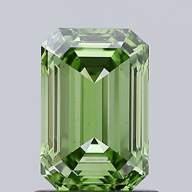 1.00ct Emerald lab grown diamond