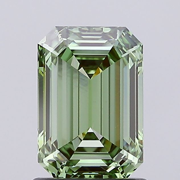 1.39ct Emerald lab grown diamond