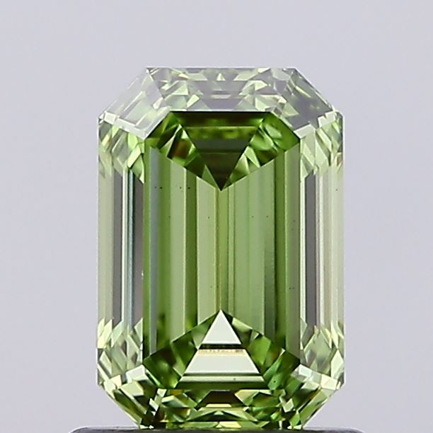 1.08ct Emerald lab grown diamond