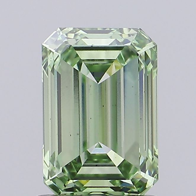 1.18ct Emerald lab grown diamond