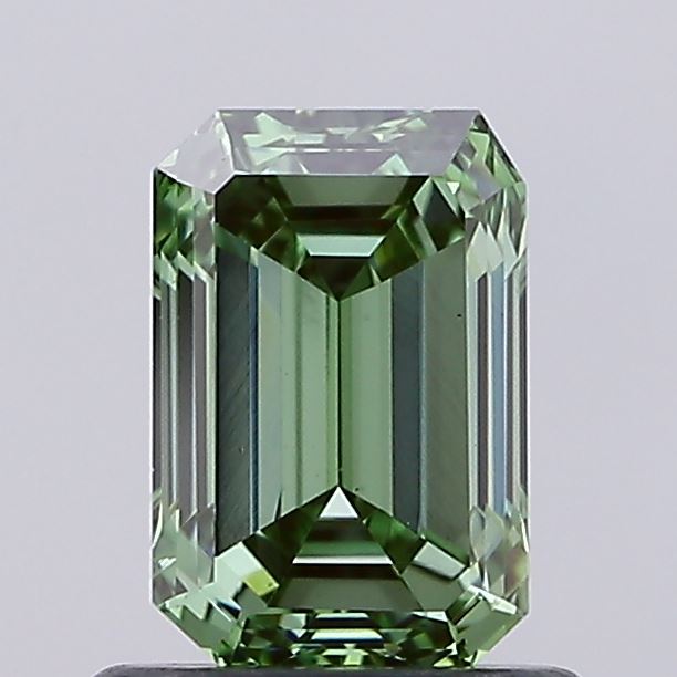 1.01ct Emerald lab grown diamond