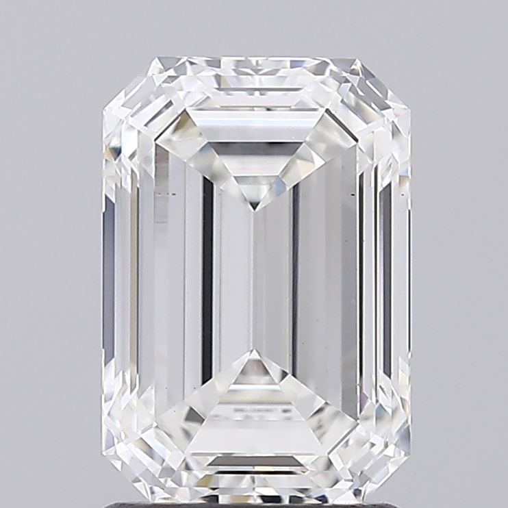 2.02ct Emerald lab grown diamond
