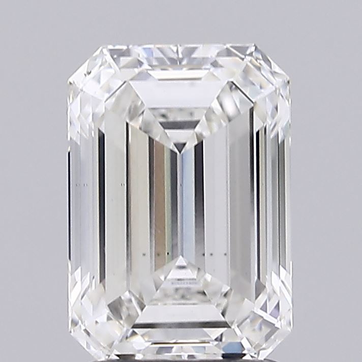 2.17ct Emerald lab grown diamond