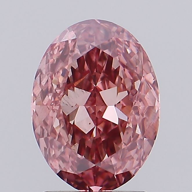 2.15ct Oval lab grown diamond
