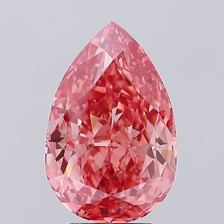 4.62ct Pear lab grown diamond