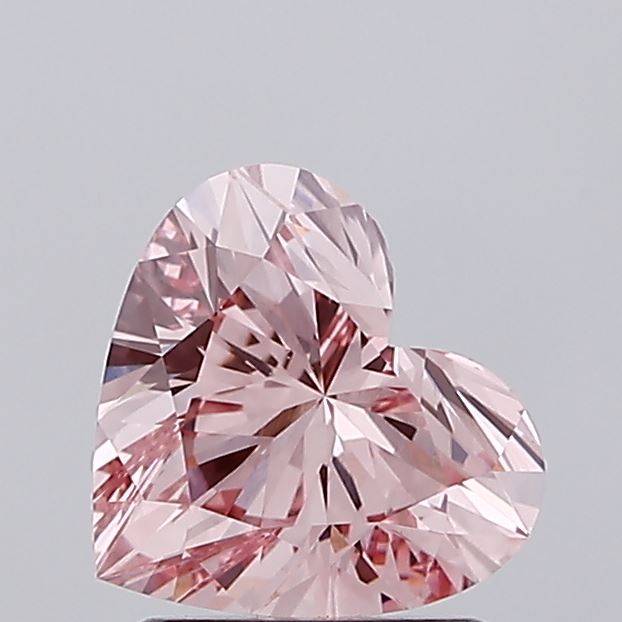 1.38ct Heart lab grown diamond