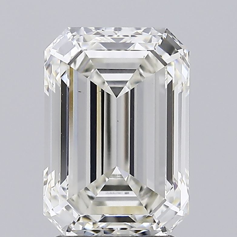 3.02ct Emerald lab grown diamond
