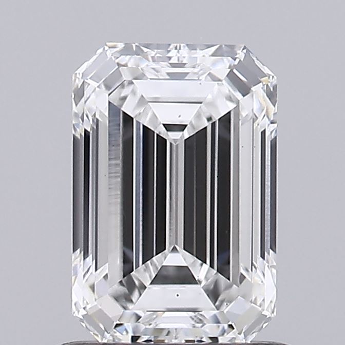 0.90ct Emerald lab grown diamond
