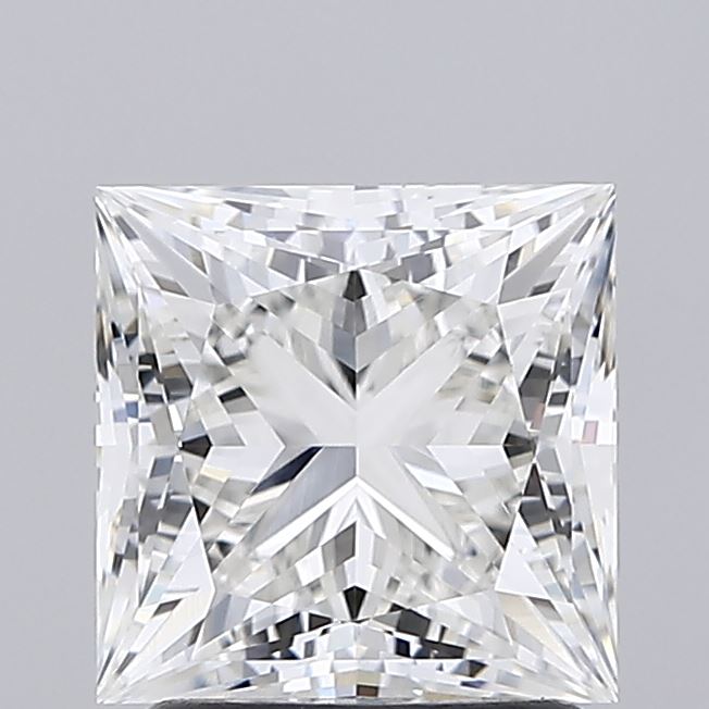 2.21ct Princess lab grown diamond