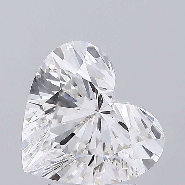 3.09ct Heart lab grown diamond