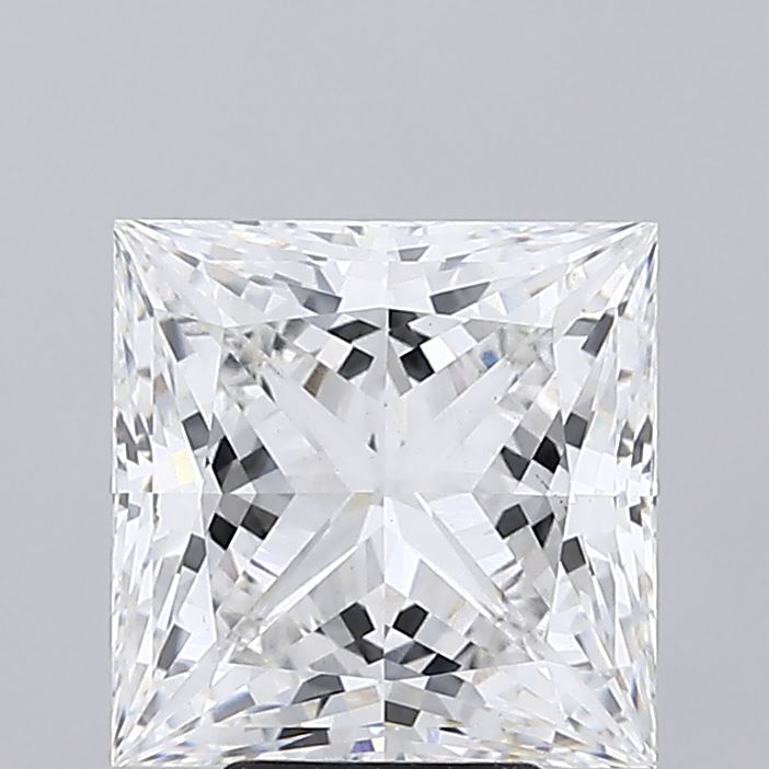 5.53ct Princess lab grown diamond