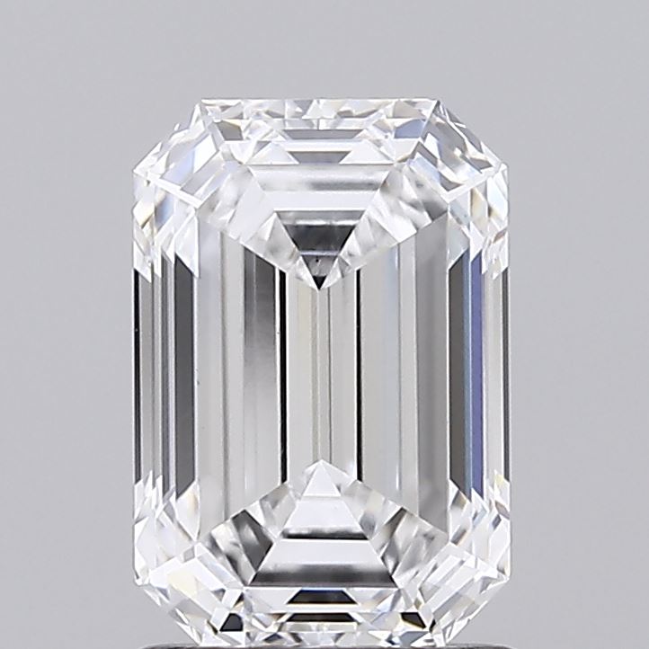 1.38ct Emerald lab grown diamond