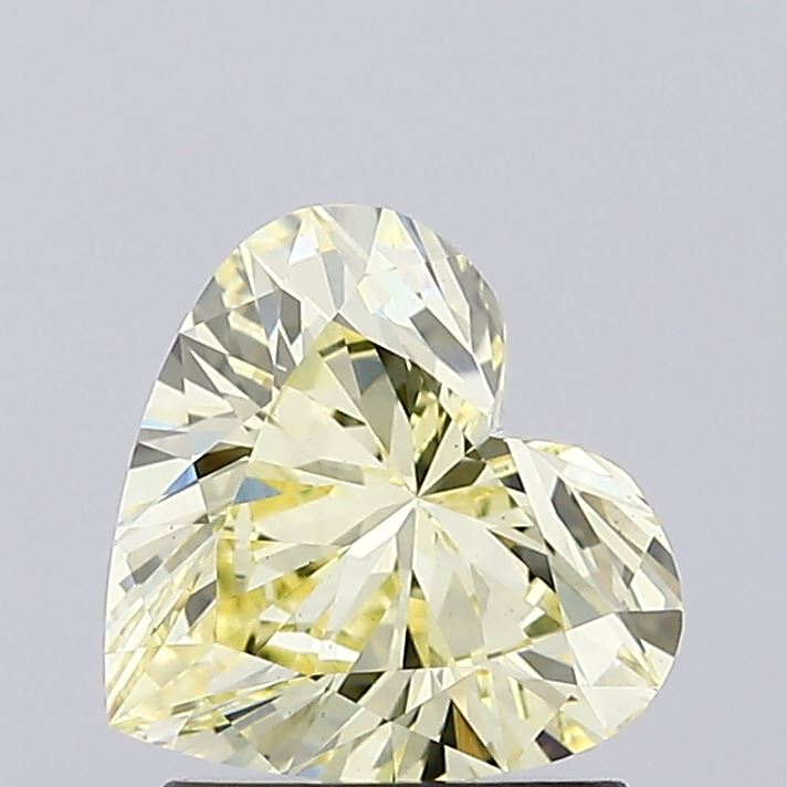 1.36ct Heart lab grown diamond