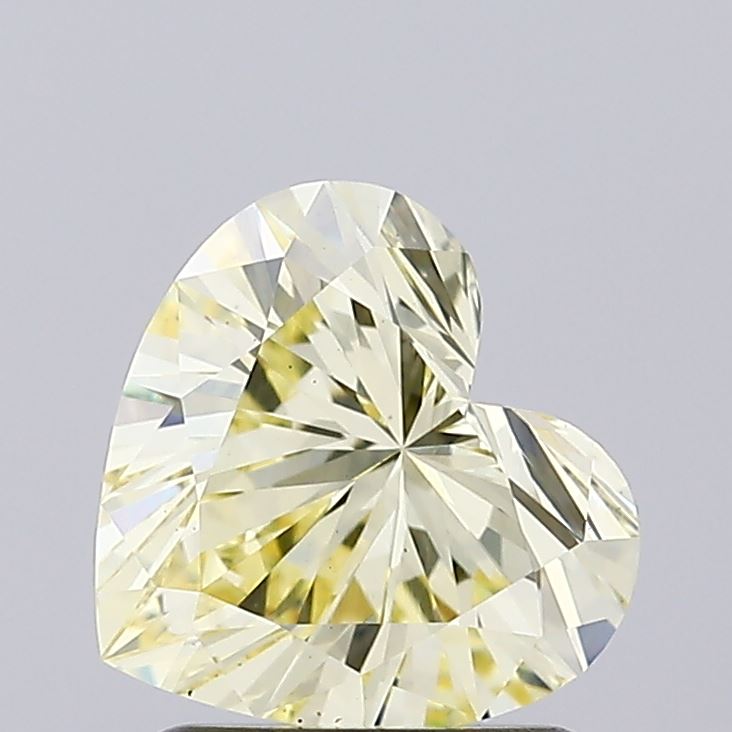 1.53ct Heart lab grown diamond