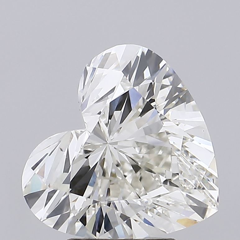 3.54ct Heart lab grown diamond