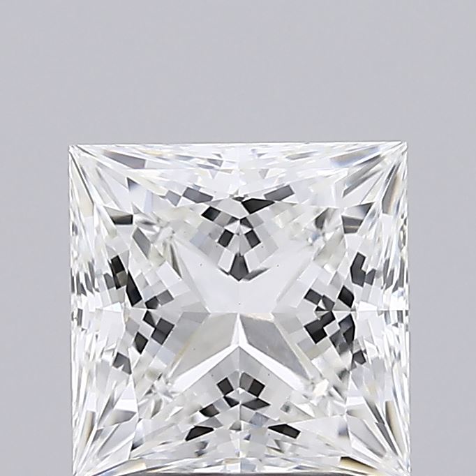 2.19ct Princess lab grown diamond