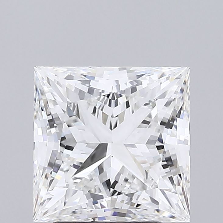 2.74ct Princess lab grown diamond