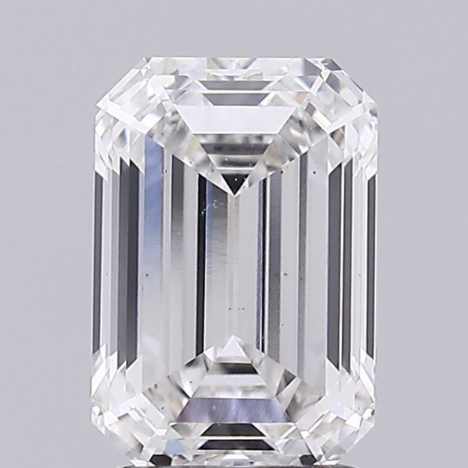 2.16ct Emerald lab grown diamond