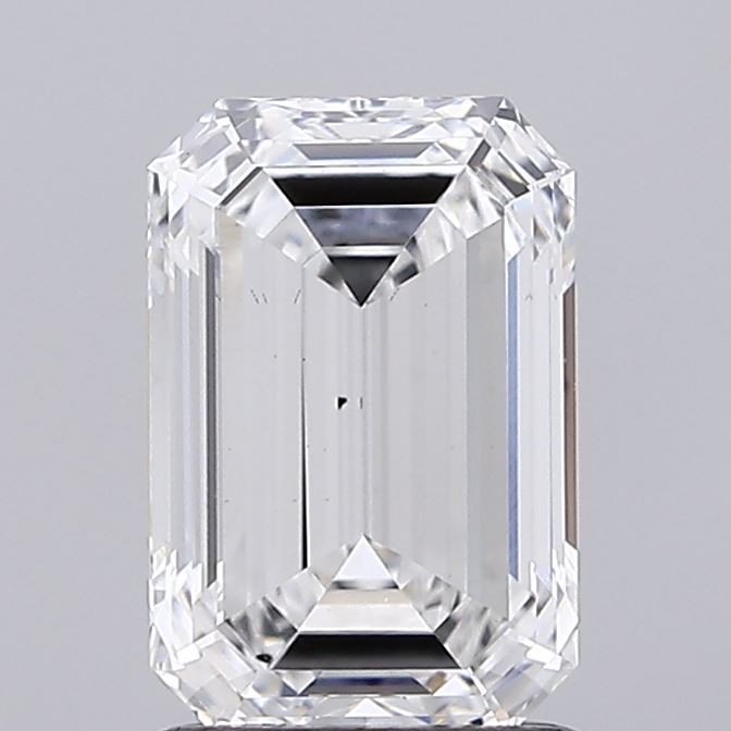 1.51ct Emerald lab grown diamond