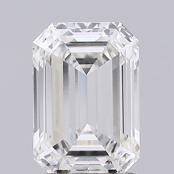 1.59ct Emerald lab grown diamond