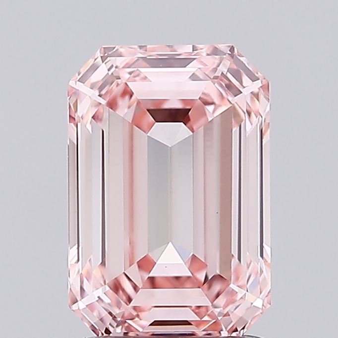 1.84ct Emerald lab grown diamond