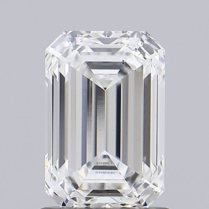 1.11ct Emerald lab grown diamond