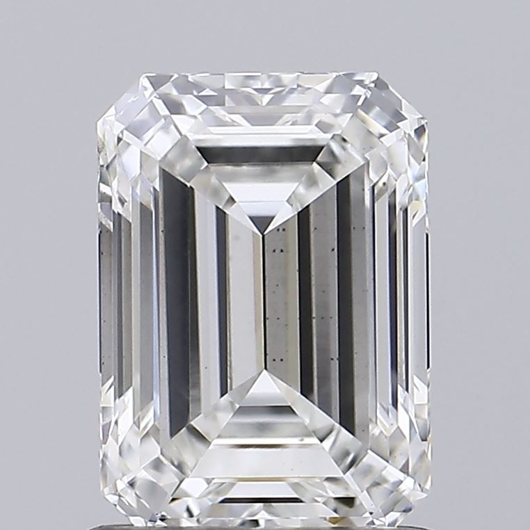 1.18ct Emerald lab grown diamond