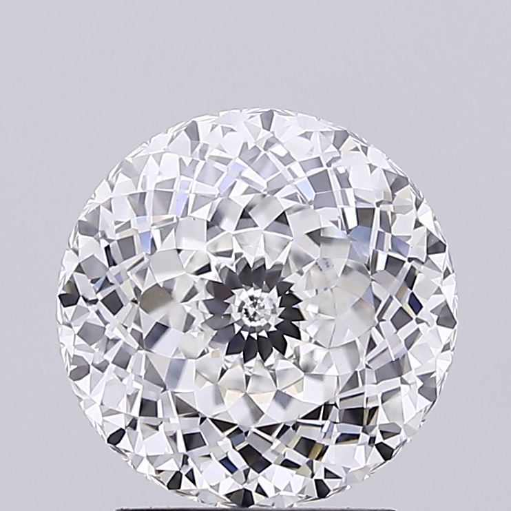 2.74ct Round Mixed Cut Diamond