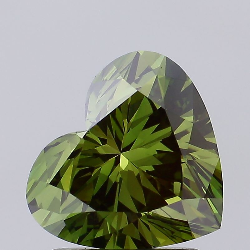 1.61ct Heart lab grown diamond
