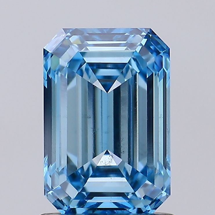 1.49ct Emerald lab grown diamond