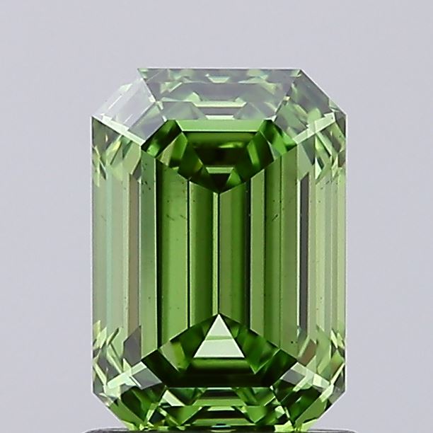 1.26ct Emerald lab grown diamond