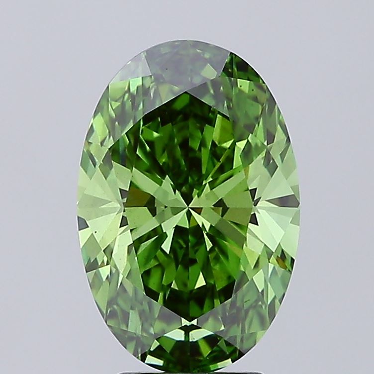 4.08ct Oval lab grown diamond