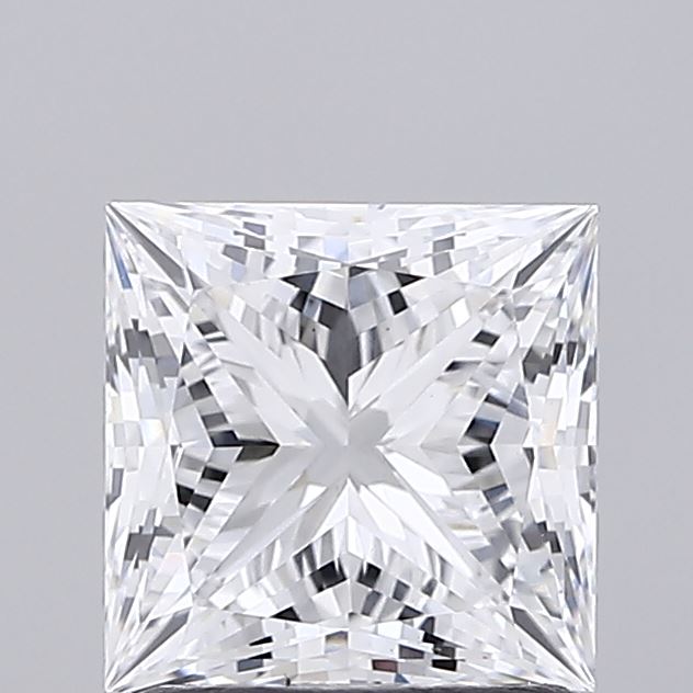 1.51ct Princess lab grown diamond