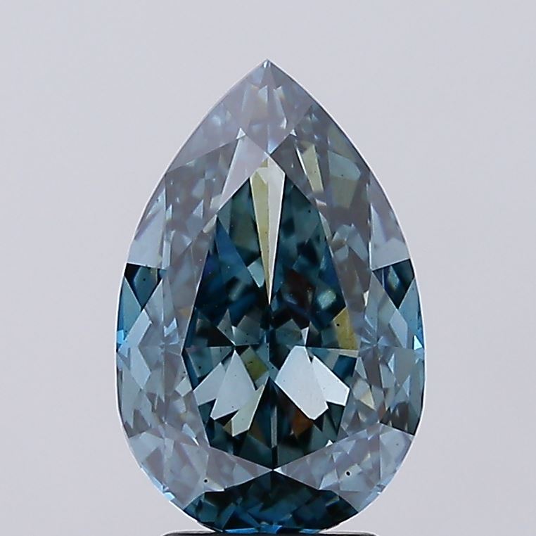 4.08ct Pear lab grown diamond