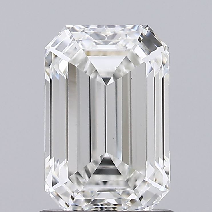 1.18ct Emerald lab grown diamond