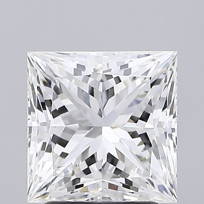 2.89ct Princess lab grown diamond