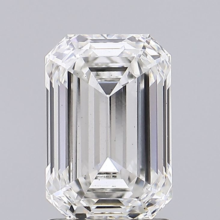1.64ct Emerald lab grown diamond