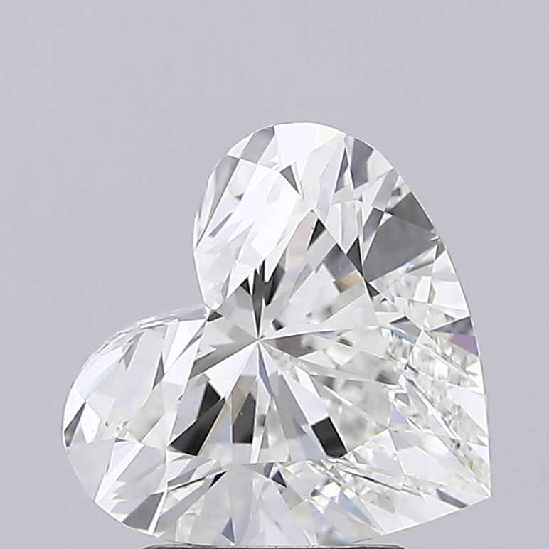 2.65ct Heart lab grown diamond