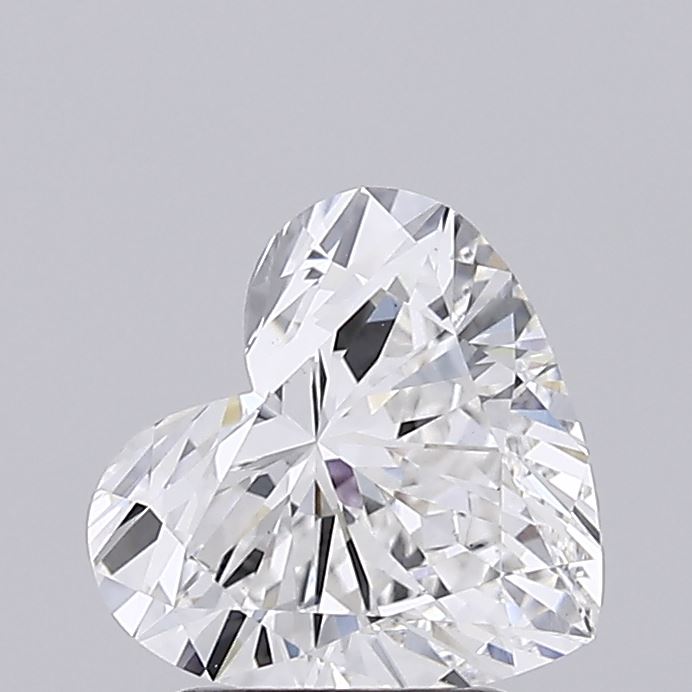 2.11ct Heart lab grown diamond