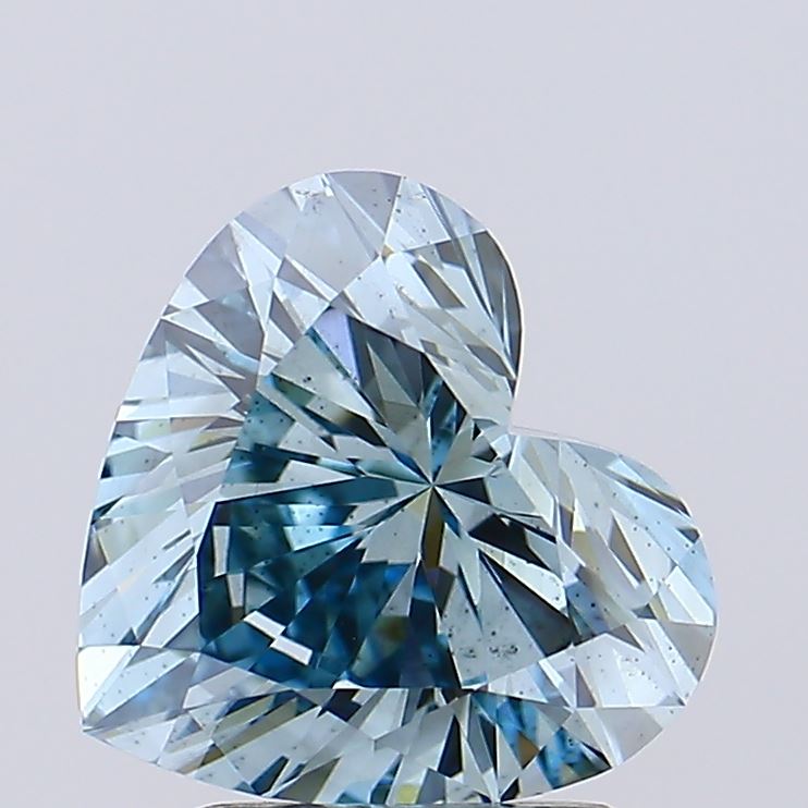 2.03ct Heart lab grown diamond