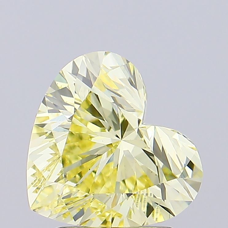 2.01ct Heart lab grown diamond