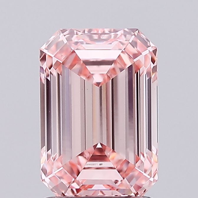 1.63ct Emerald lab grown diamond