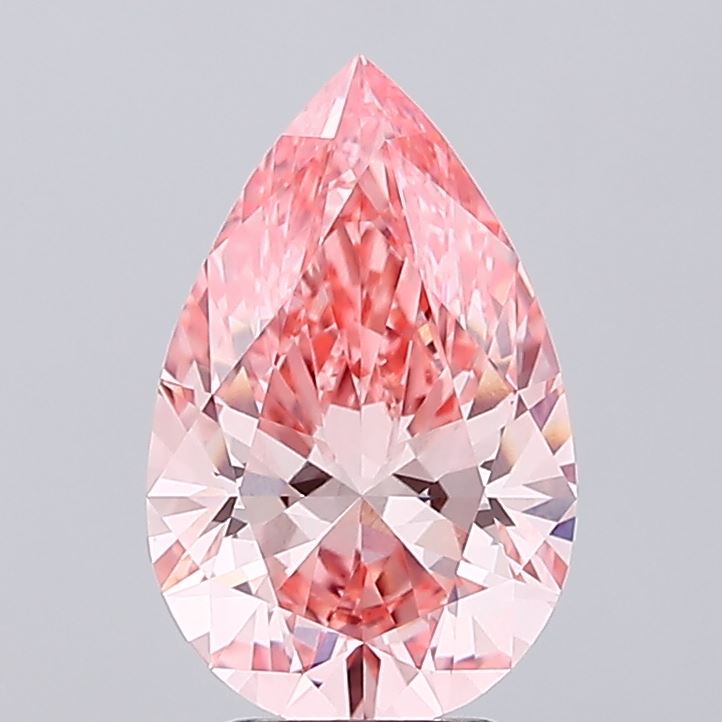 3.18ct Pear lab grown diamond