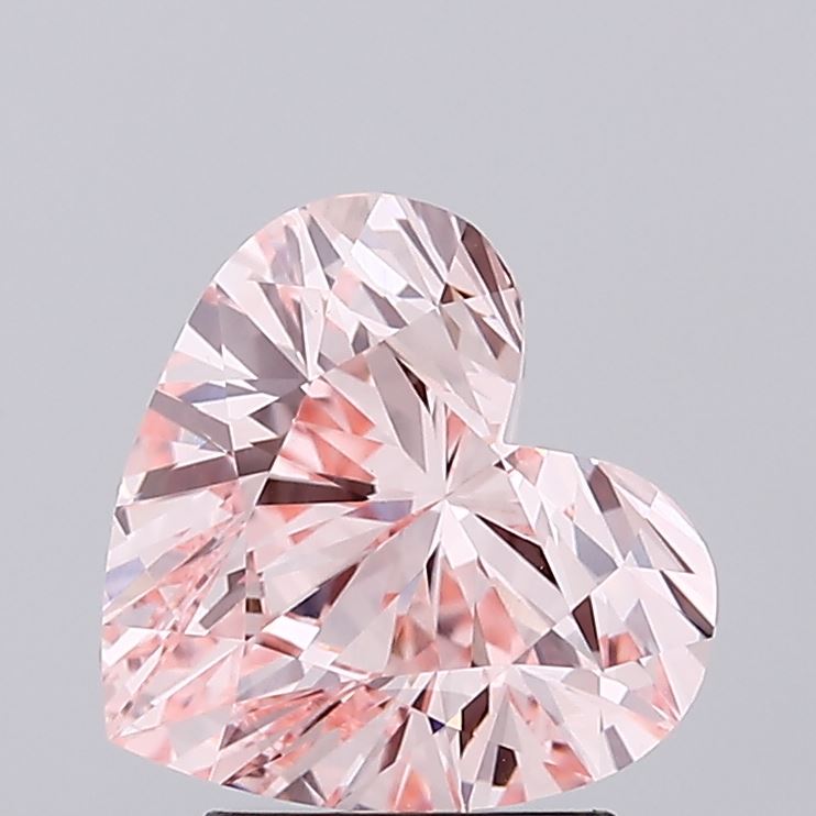 2.50ct Heart lab grown diamond